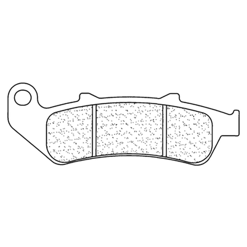 CL BRAKES Ulicové sinterované kovové brzdové destičky - 2257A3+ 2257A3+ 