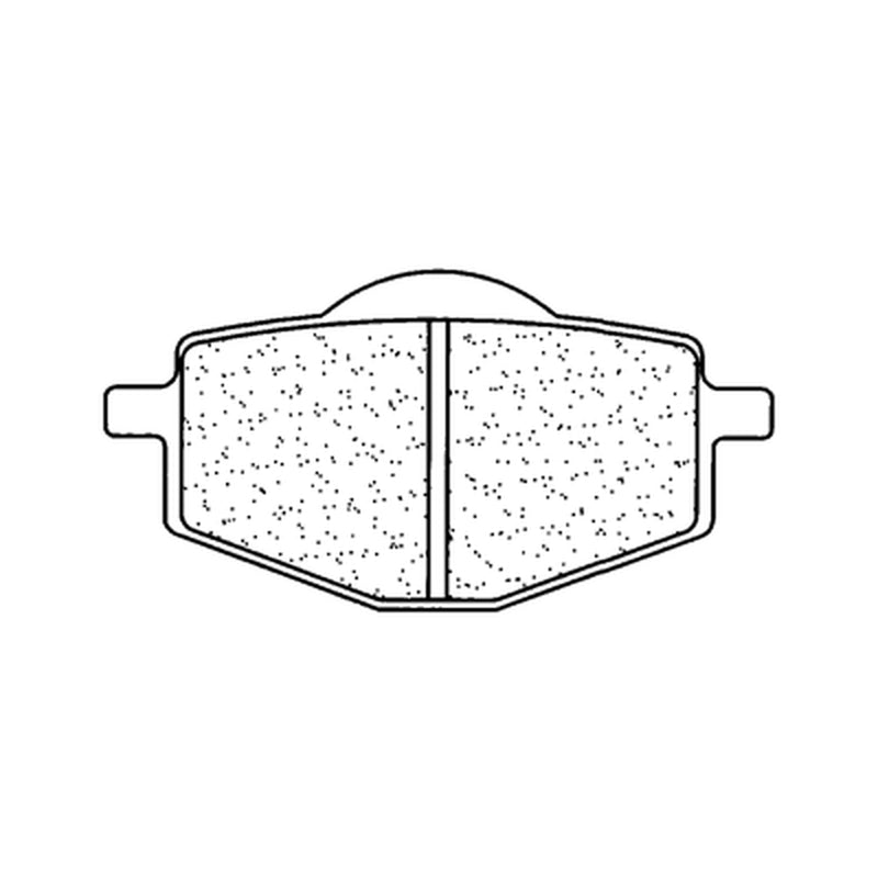 CL BRAKES Ulicové sinterované kovové brzdové destičky - 2284A3+ 2284A3+ 