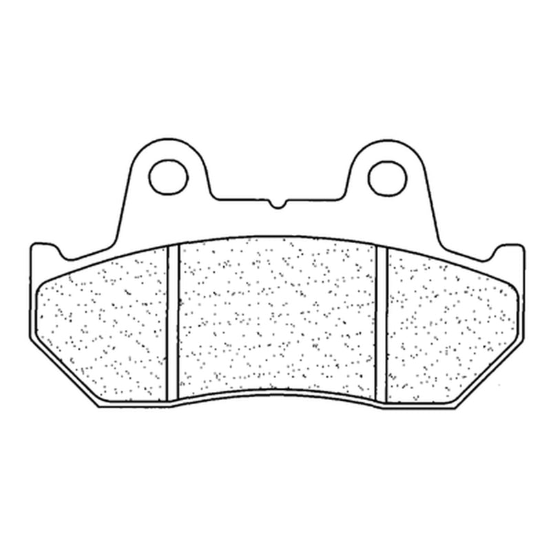 CL BRAKES Ulicové sinterované kovové brzdové destičky - 2289S4 2289S4 