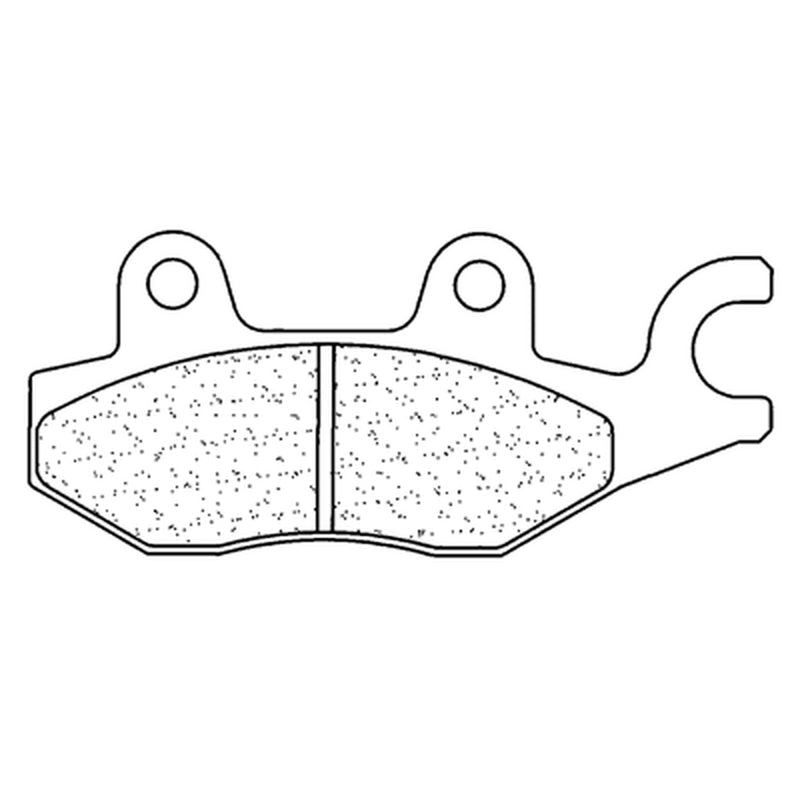 CL BRAKES Ulicové sinterované kovové brzdové destičky - 2326A3+ 2326A3+ 