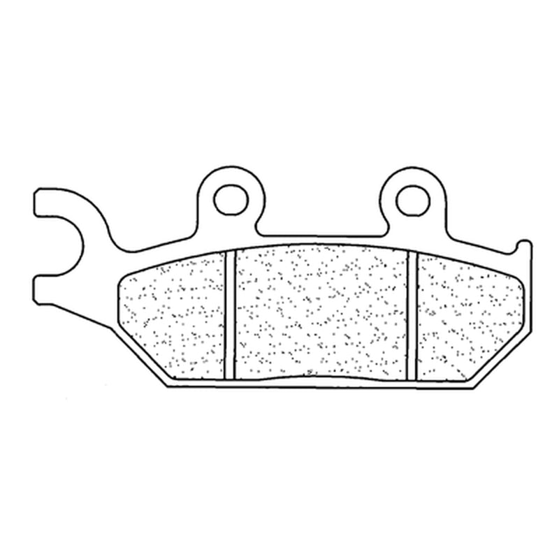 CL BRAKES Ulice Sinterované kovové brzdové destičky - 2360A3+ 2360A3+ 