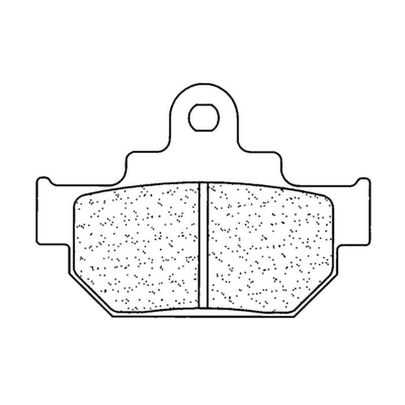 CL BRAKES Ulicové sinterované kovové brzdové destičky - 2386A3+ 2386A3+ 