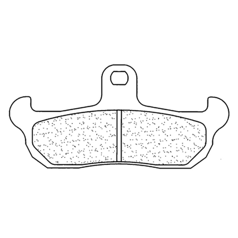 CL BRAKES Off-Road Sintrované kovové brzdové destičky - 2400EN10 2400EN10 