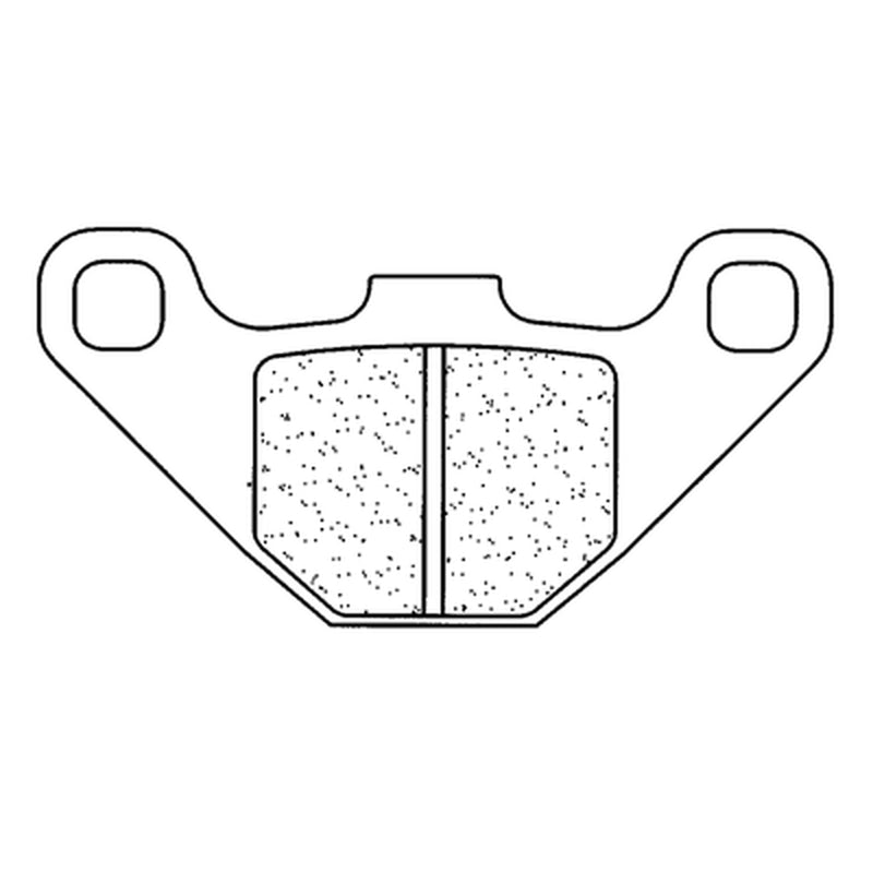 CL BRAKES ATV Sinterované kovové brzdové destičky - 2469ATV1 2469ATV1 