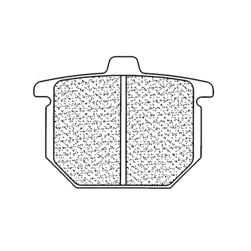 CL BRAKES Ulice Sinterované kovové brzdové destičky - 2814A3+ 2814A3+ 