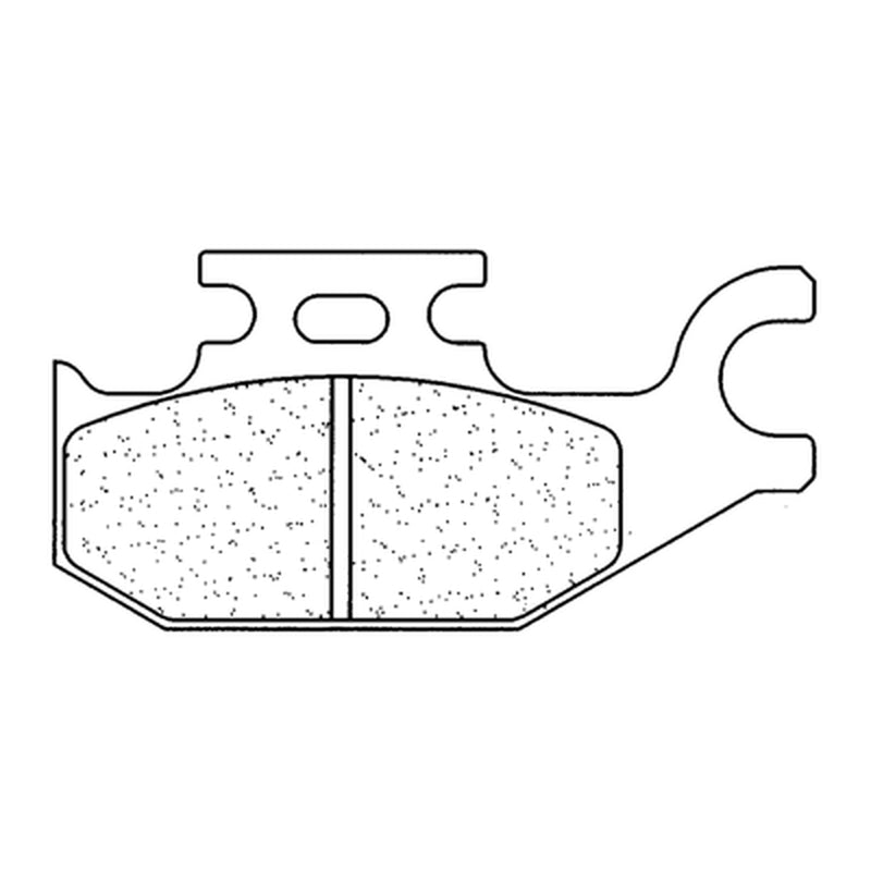 CL BRAKES Off-Road sinterované kovové brzdové destičky - 2923X59 2923X59 