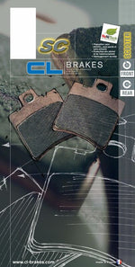 CL BRAKES Scooter Sintered Metal Brzdové destičky - 3034SC 3034SC 