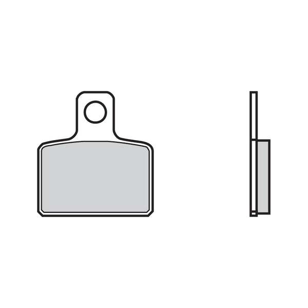 BREMBO Street Carbon Ceramic Brake pads - 07GR4804 07GR4804 