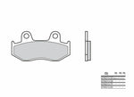 BREMBO Off-Road Sintered Metal Brake pads - 07HO15SD 07HO15SD