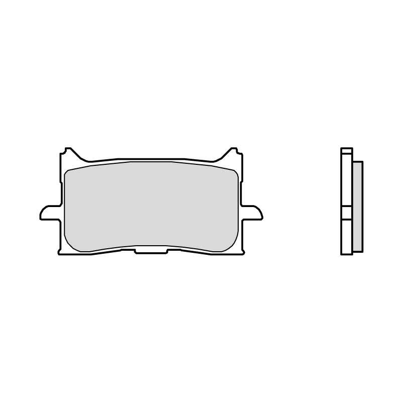 BREMBO Street Sintered Metal Brake pads - 07HO62LA 07HO62LA