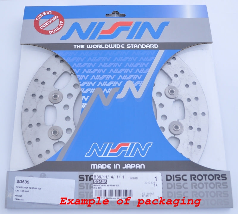 NISSIN Round Semi-Floating Brake Disc SD-705