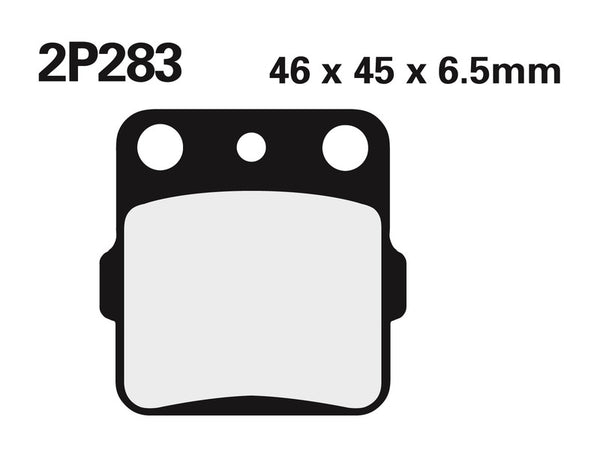 Nissin Street /off-road Sintered Metal Brzdové podložky 2P-283ST 2P-283ST