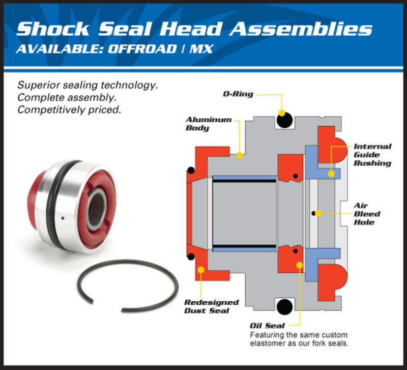 Všechny koule Shock Absurber Rod SEAL 37-1004