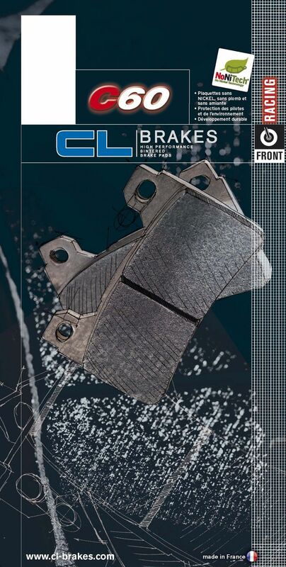 CL BRAKES závodní sinterované kovové brzdové destičky - 1133C60 1133C60 