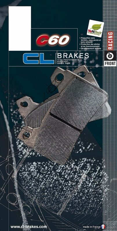 CL BRAKES Racing Sintered Metal brzdové destičky - 2919C60 2919C60 