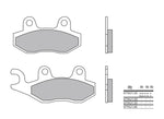 BREMBO Street Sintered Metal Brake pads - 07YA21LA 07YA21LA