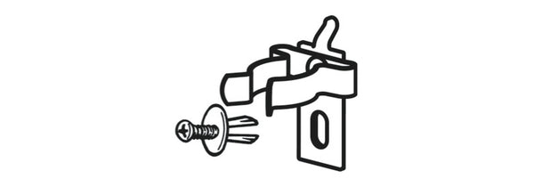 Beta Spring Hook for Shop Furniture Ø13mm hliník se šroubem 08880252