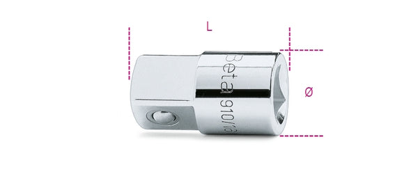 Beta 3/8 '' Žena a 1/2 '' Adaptér 009100814