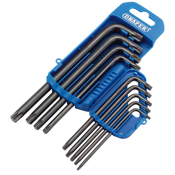 Sada Draper Torx® Long Keys (9 kusů) 33743.0