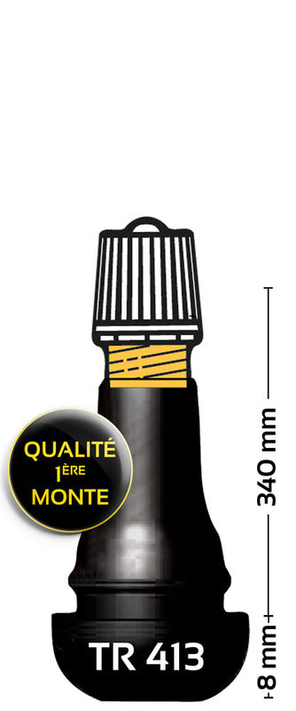 Valv pneumatiky BiHR TR413 - Pack 1002014