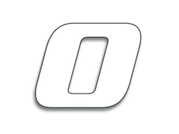 Číslo závodu Blackbird 0 20x25cm White 5049/10/0