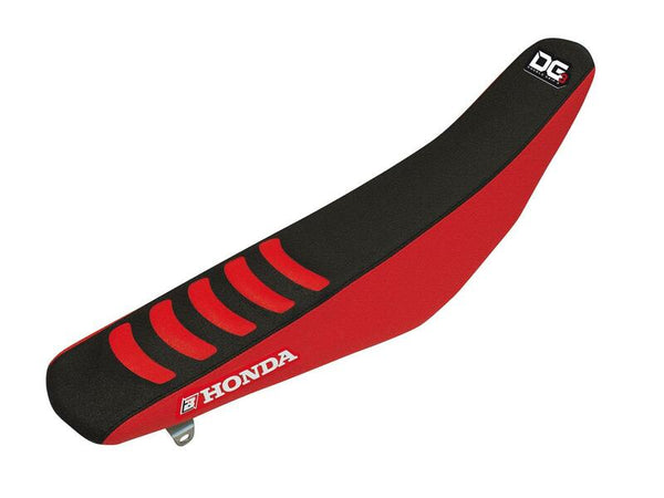 Blackbird Double Grip 3 Saddle Cover - Red/ Black - Honda CRF250R/ 450R 1147H