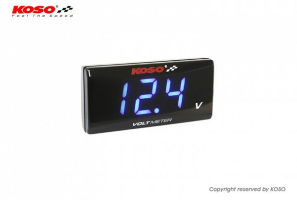 Koso Super Slim Style Voltmeter BA024B00