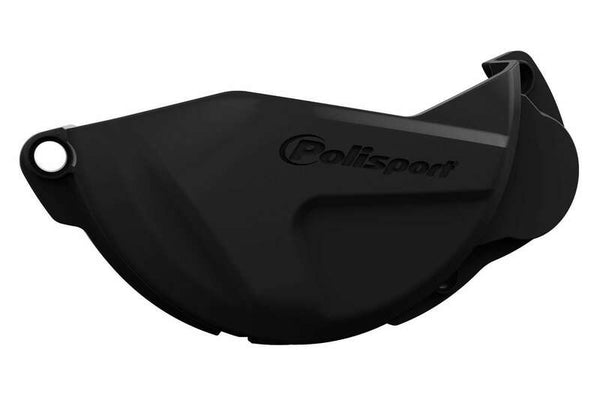 Police Port Clutch Cover Protection Black Honda CRF250R 84411001