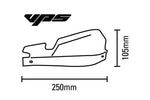 Barkbusters VPS MX Handguard Set Universal Mount Yellow HI VPS-007-01-YH