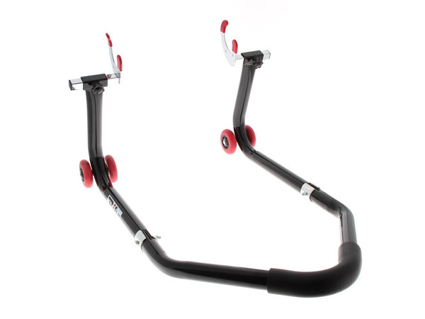 BIHR Universal Demontovatelná záda Stand Lift Black s '' V '' Adaptersmr02-F4