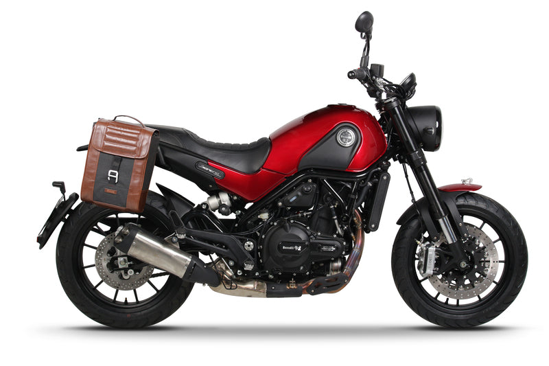 Stínový držák na boční tašky Café Racer Benelli v B0LN57SR