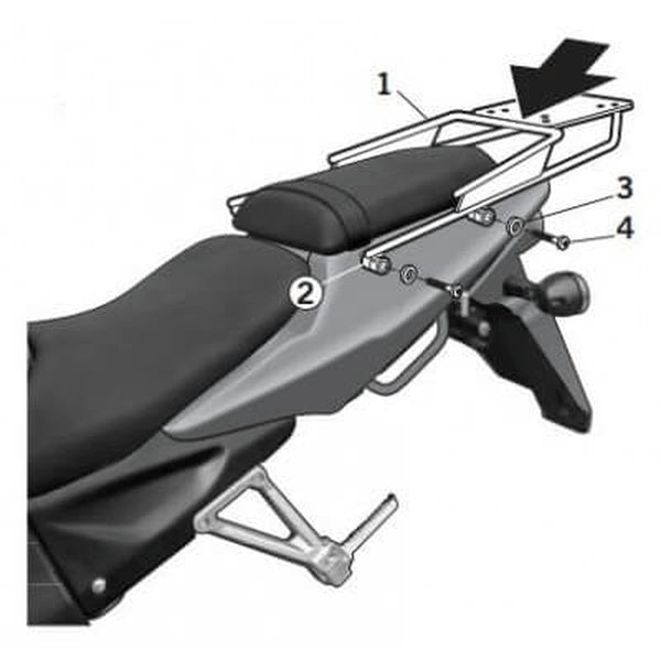 Shad Top Master Fitting Set - Daelim D0rd16st