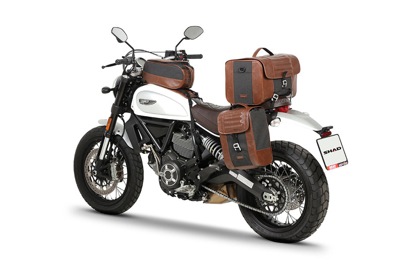 Stínový držák na boční tašky Café Racer Ducati Scrambler D0SC88SR