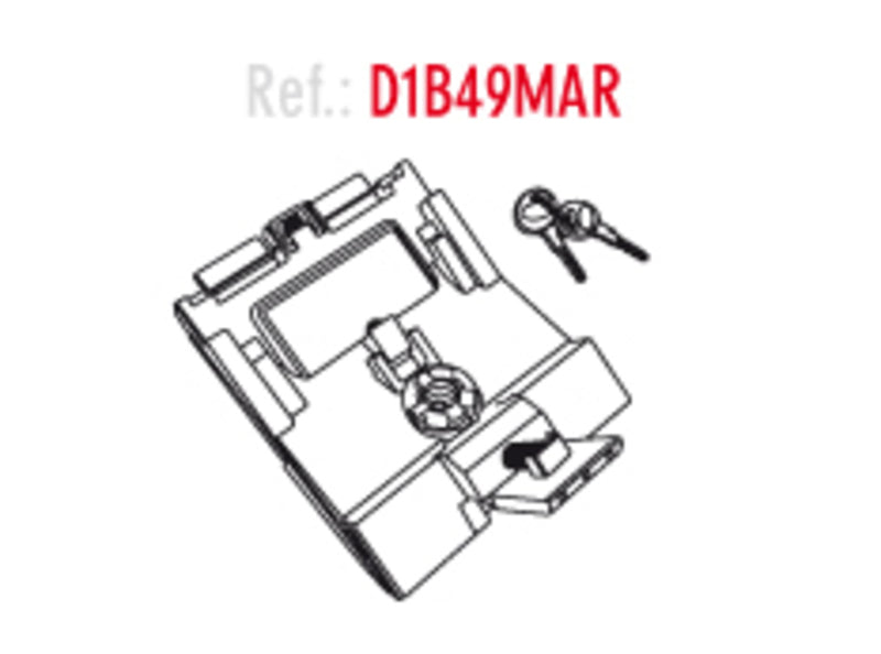 Shad Sh49 náhradní uzamykací mechanismus D1B49MAR