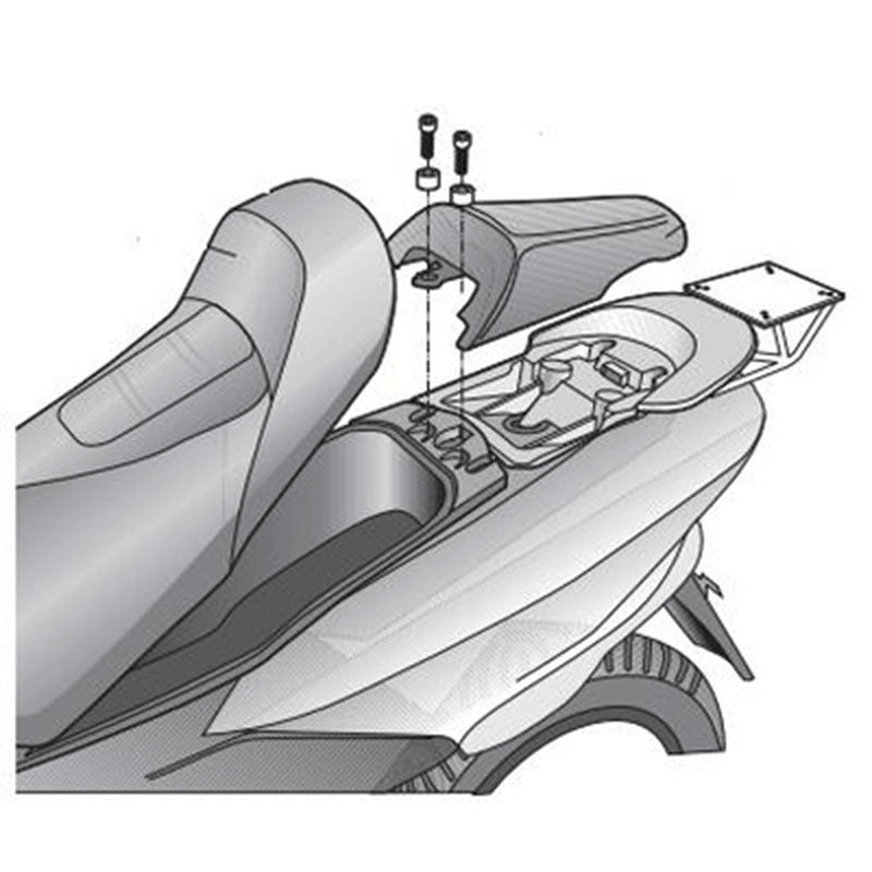 Shad Top Master Fitting Set - Yamaha Y0M11T