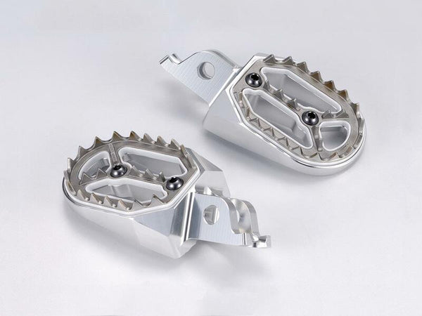 Bihr Evolution Footpegs Silver Kawasaki KX250F/450FL13AS-2010