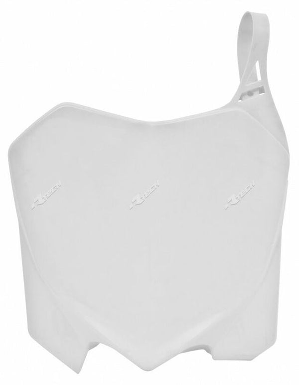 Přední číselný deska RaceTech White Honda CRF250R/450R R-TBCRFBN0009