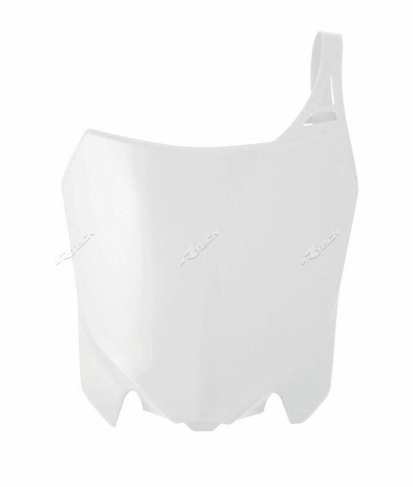 Přední číselný deska RaceTech White Honda CRF250R/450R R-TBCRFBN0013