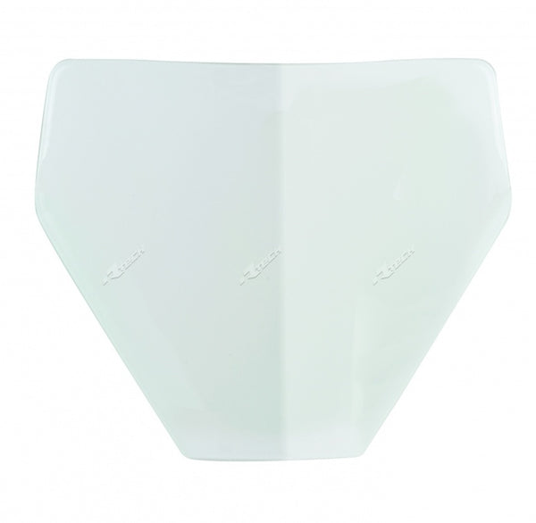 Přední číslo raceTech White Husqvarna FC/Fe 250/350/450 R-TBHSQBN0014