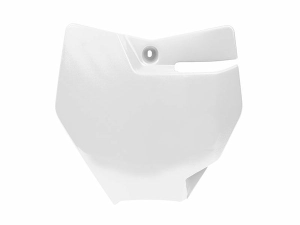 Přední číslo raceTech White KTM SX85 R-TBKTMBN0185