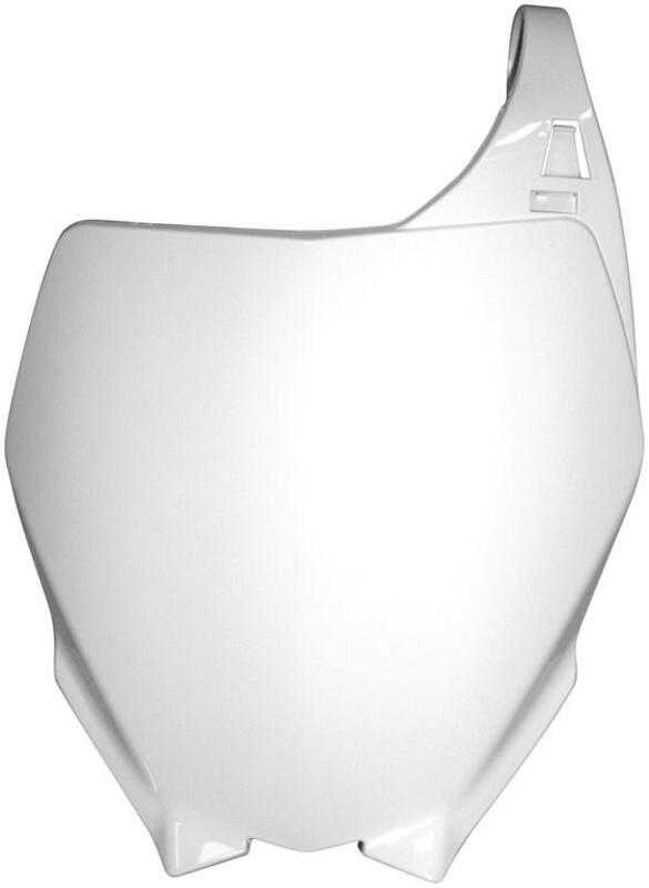 Přední číslo raceTech Front Number Plate White Yamaha R-Tbyz0bn0006