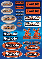 Twin Air Sheet of Stickers 2014