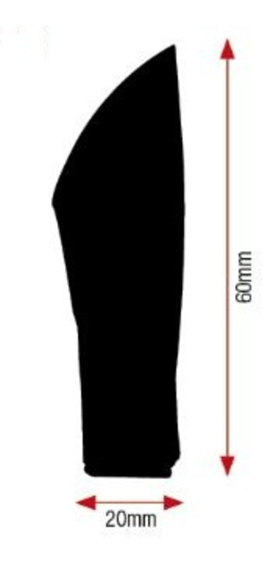 V díly Spike LED Blinkers Black - Universal (6PE991B)