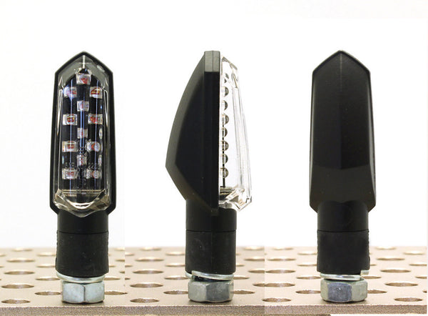 V díly Bud LED blinkers - černá | Universal | 6PP99T091B (PAR)