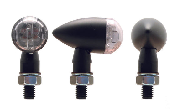 V díly Shell XS LED Flashers-Black (6PR99T091B)