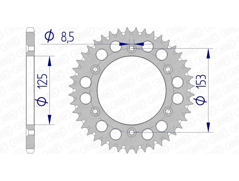 AFAM Aluminium Ultra -LIGHT SPROPET 11212 - 520