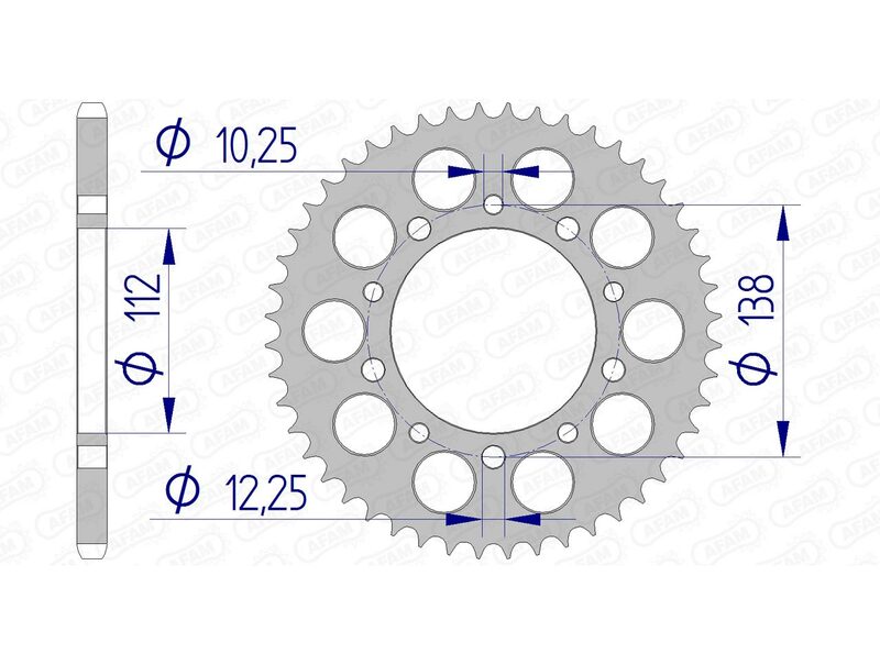 AFAM Aluminium Ultra -LIGHT SPROPET 11509 - 520