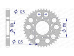 AFAM Aluminium Ultra -LIGHT SPROPET 11605 - 530