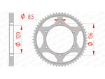 AFAM Steel Standard Back Sprock 12313 - 428