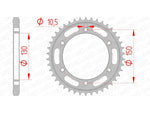 Afam Steel Standard Back Sprock 12606 - 525